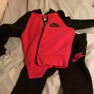 Nike warm up suit